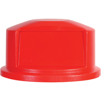 Round Brute&reg; Tops, Dome Lid, Plastic/Polyethylene, Fits Container Size: 22" Dia. OSI Industrial Sales