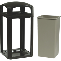 Cadre pour contenant Landmark Series Classique a/enveloppe rigide, Plastique, 50 gal. US OSI Industrial Sales
