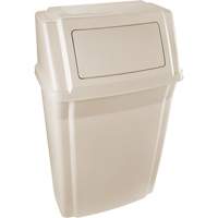 Slim Jim&reg; Containers, Swing Lid, Plastic, Fits Container Size: 19-1/2" x 12" OSI Industrial Sales