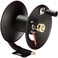 High Pressure Carry Handle Hose Reel, 100', Steel OSI Industrial Sales