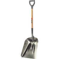 Grain Scoop #8, Wood, Aluminum Blade, D-Grip Handle OSI Industrial Sales