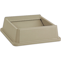 Untouchable&reg; Containers, Swing Lid, Plastic/Polyethylene, Fits Container Size: 19-3/4"x 19-3/4" OSI Industrial Sales