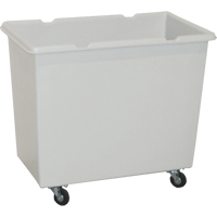 Mini Starcart Box Truck, Polyethylene, 33" L x 19" W x 28" H, 6 cu. ft. Volume, 200 lbs. Capacity OSI Industrial Sales