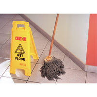 "Wet Floor" Safety Signs, English with Pictogram OSI Industrial Sales