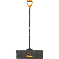 Pro Snow Pusher, Polypropylene Blade, D-Grip Handle, 20-3/4" W OSI Industrial Sales