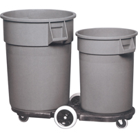 Socle roulant Tandem Brute, Noir OSI Industrial Sales