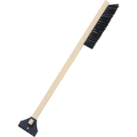 Snow Brush, 25" Long, Beige/Black OSI Industrial Sales
