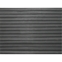 Entrance Mats, Runner, 3' x lin.ft x 1/8", Black OSI Industrial Sales