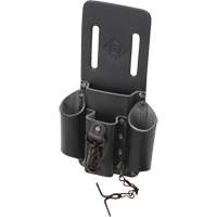 Poche pour ceinture porte-outils, Porte-outil multiple, Cuir, 4 Poches OSI Industrial Sales