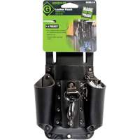 Poche pour ceinture porte-outils, Porte-outil multiple, Cuir, 4 Poches OSI Industrial Sales