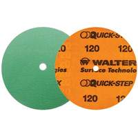 Quick-Step XX Sanding Disc, 6" Dia., 120 Grit, Ceramic OSI Industrial Sales
