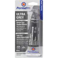 Ultra Grey&reg; Gasket Maker, Tube, 80 ml, -54°C - 260°C/-65°F - 500°F OSI Industrial Sales