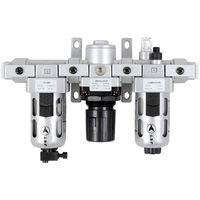 AFRLMI38 3-Piece Intermediate Air Filter, Regulator & Lubricator, 3/8" NPT OSI Industrial Sales