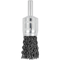 E050-20 Shaft Mounted Crimped End Brush, 1/2", 0.02" Fill, 1/4" Shank OSI Industrial Sales