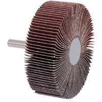 Shaft-Mounted Flap Wheel, 60 Grit, 3" x 1" x 1/4" OSI Industrial Sales