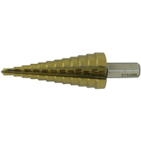 JET-KUT&reg; Super Premium M35 Step Drill, 3/16" - 7/8" , 1/16" Increments, High Speed Steel OSI Industrial Sales