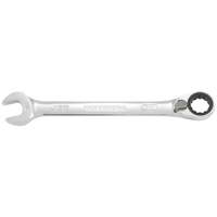 Long Pattern Reversible Ratcheting Combination Wrench, 7/16", Chrome Finish OSI Industrial Sales