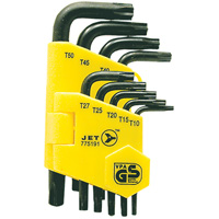 JTK-9TP Tamperproof Key Set, 9 Pcs., Torx&reg; OSI Industrial Sales