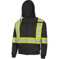 337SF Capuche &agrave; fermeture &eacute;clair ignifug&eacute;e, Hommes, Petit, Noir, 22 cal/cm² OSI Industrial Sales