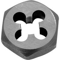 Hexagon Rethreading Bolt Die, 11/16" Dia., 5/16"-18 Thread, Chromium Steel OSI Industrial Sales