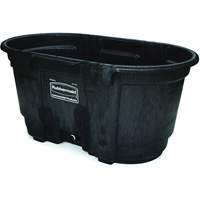 Stock Tank, 31" D x 53" W x 25-1/8" H, 800 lbs. Capacity, Black OSI Industrial Sales