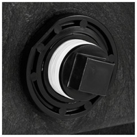 Stock Tank, 69" D x 63.25" W x 25" H, 2500 lbs. Capacity, Black OSI Industrial Sales