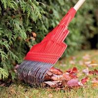Multi-Purpose Lawn Rake, 20" Blade, 20 Tines, Hardwood Handle, Steel Blade OSI Industrial Sales