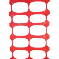 Snow Fence, 50' L x 4' W, Orange OSI Industrial Sales