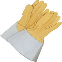 Gander Brand Reverse Grain TIG Welder Gloves, Grain Deerskin, Size 10 OSI Industrial Sales