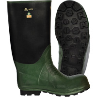 Journeyman&reg; Boots, Rubber, Steel Toe, Size 8, Puncture Resistant Sole OSI Industrial Sales