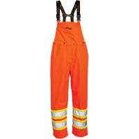 Salopette 300 deniers Journeyman, Polyester, Grand, Orange haute visibilit&eacute; OSI Industrial Sales