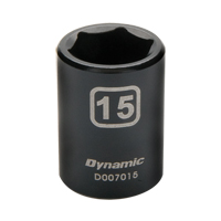Metric Socket, Impact, 12 mm, 3/8" Drive, 6 Points OSI Industrial Sales