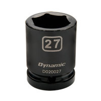 Metric Socket, Impact, 24 mm, 3/4" Drive, 6 Points OSI Industrial Sales