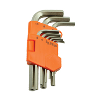 Hex Key Set, 9 Pcs., Metric OSI Industrial Sales