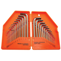 Hex Key Set, 30 Pcs., Metric & Imperial OSI Industrial Sales
