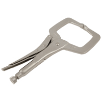 Locking Clamp Pliers with Swivel Pads, 11" Length, C-Clamp OSI Industrial Sales