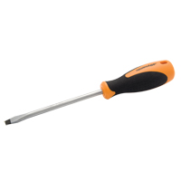 Slotted Screwdriver, 1/4" Tip, Round, 9-1/3" L, Cushion Grip Handle OSI Industrial Sales