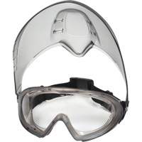 Lunettes de s&eacute;curit&eacute; Capstone Shield avec &eacute;cran facial amovible, Lentille Transparent, Antibu&eacute;e, Ventilation Directe/Ferm&eacute; OSI Industrial Sales