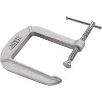 Light-Duty C-Clamp, 3" (76 mm) Capacity, 4-1/2" (114 mm) Throat Depth OSI Industrial Sales