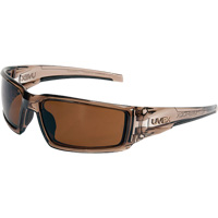 Uvex Hypershock Safety Glasses, Espresso Lens, Anti-Scratch/Polarized, ANSI Z87+ OSI Industrial Sales