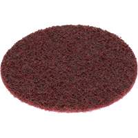 Disque de conditionnement de surface SC- DH Scotch-Brite, 4" dia., Grain Moyen, Oxyde d'aluminium OSI Industrial Sales