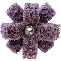 Scotch-Brite Cross Buff, BF-XB, 1-1/2" Dia., Medium Grit, Aluminum Oxide OSI Industrial Sales