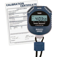 REED SW600 Stopwatch with ISO Certificate, Digital, Water Resistant OSI Industrial Sales