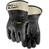 Pigs in a Blanket Coated Gloves, One Size, PVC/Nitrile Coating OSI Industrial Sales