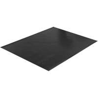 Wide Rib Matting, Runner, 4' x 75' x 1/8", Black OSI Industrial Sales