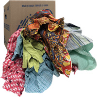 Wiper Rags, Mix Colours, 10 lbs. OSI Industrial Sales