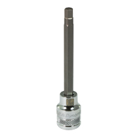 Long SAE Bit Socket, 7/32" x 3-5/8" L, 3/8" Drive OSI Industrial Sales