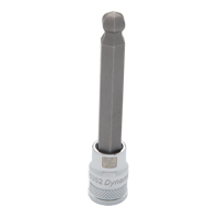 Long SAE Bit Socket, 3/8" x 3-5/8" L, 3/8" Drive OSI Industrial Sales