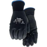 Stealth Blackbird Coated Gloves, X-Large, Microfoam Nitrile Coating, 15 Gauge, Polyester Shell OSI Industrial Sales