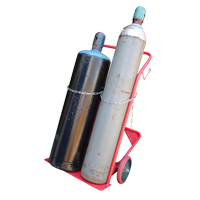 Chariot pour bouteilles, Roues Caoutchouc moul&eacute;, Base de 25-1/2"la x 7"lo, 350 lb OSI Industrial Sales